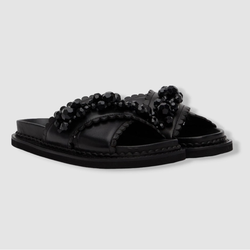 Simone Rocha
beaded leather slides